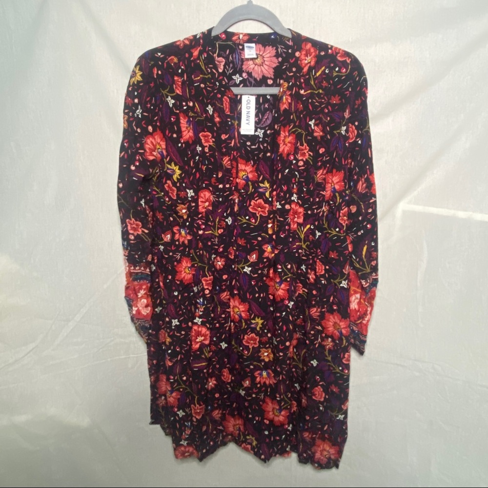 Old Navy Floral Tunic Dress